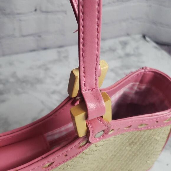 Pink Natural Fiber Bag - Picture 7 of 16